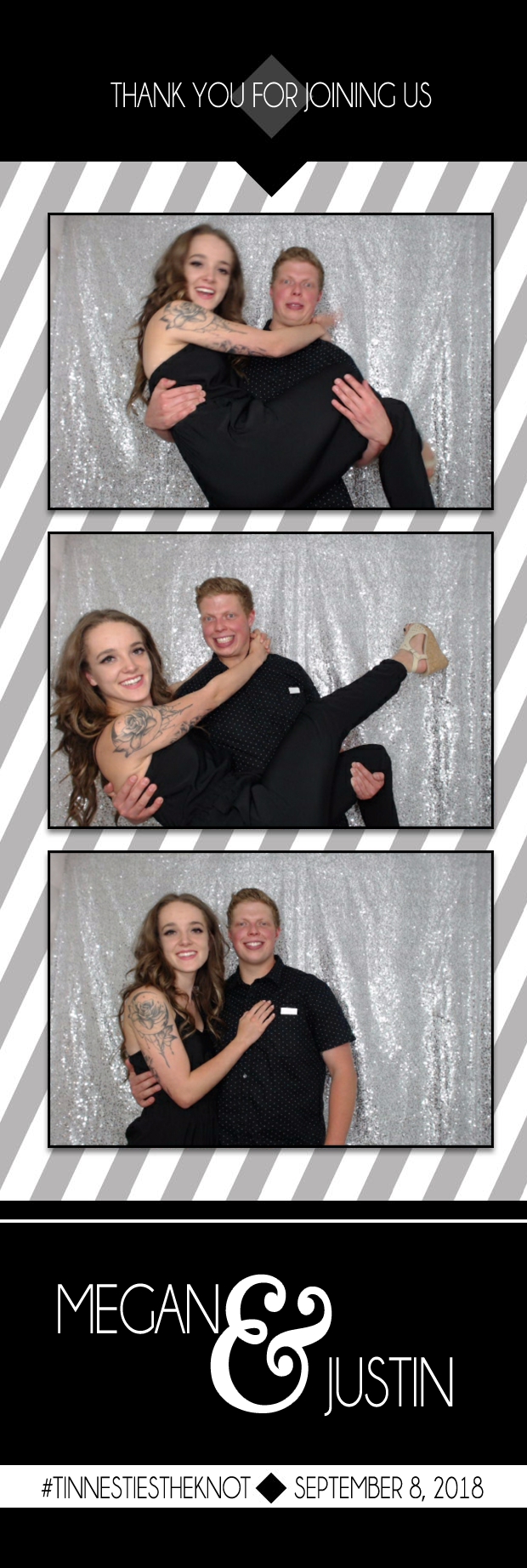 Megan and Justin's Wedding | View more photos from the event at gallery.photoboothbillings.com/u/PhotoBoothBillings/Megan-and-Justins-Wedding